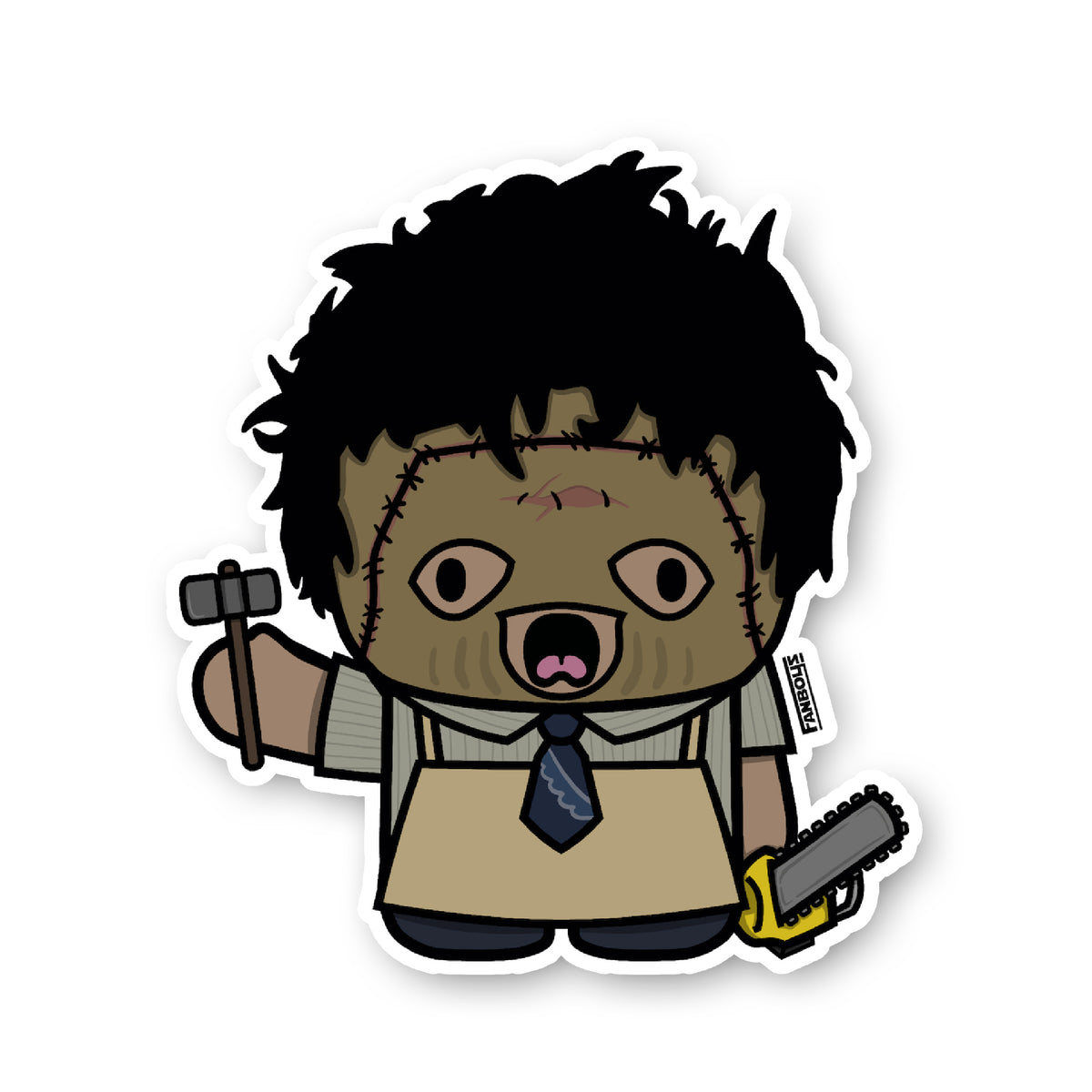 Chainsaw Buddy Sticker Haks