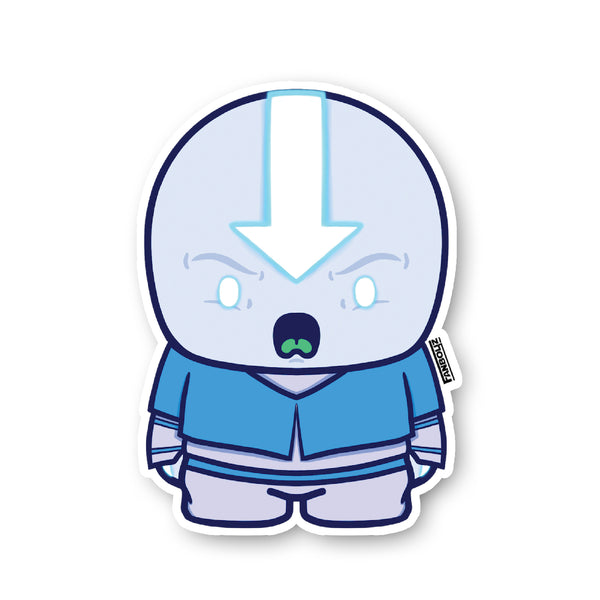 Blue Aanggyy Buddy Sticker