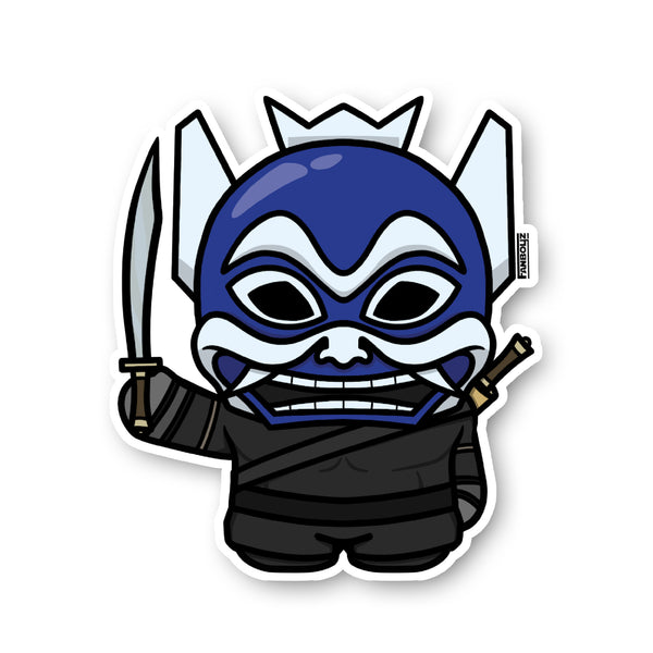 Blue Buddy Spirit Sticker