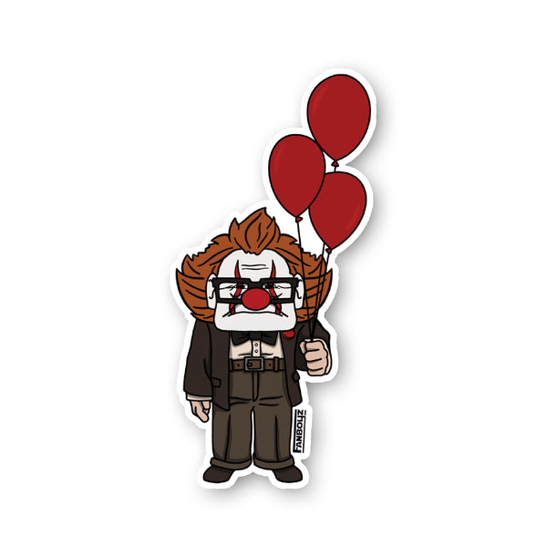 We All Float Up Sticker