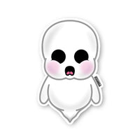 Friendly Ghost Buddy Sticker