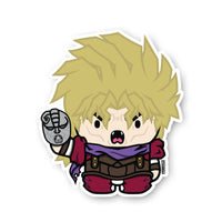 Vampire Buddy w/ Mask Sticker