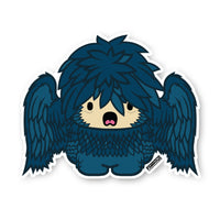 Feathered Buddy Sticker