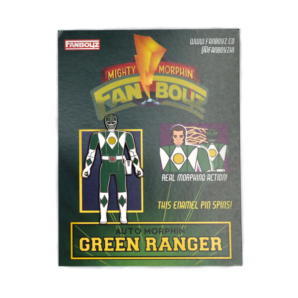 Green Auto Morphin Pin