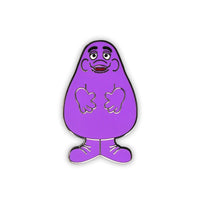 Grimace Halloween Magnet Pin