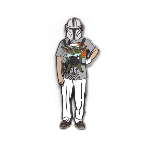 Hungover Mandalorian Pin