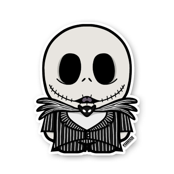 Skeleton King Buddy Sticker