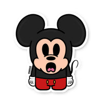Mouse Buddy Sticker