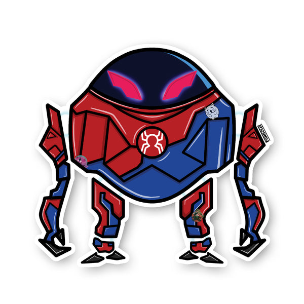 Spidey Buddy Mech Sticker