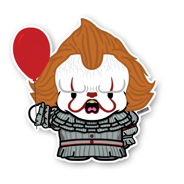 Clown Buddy Sticker