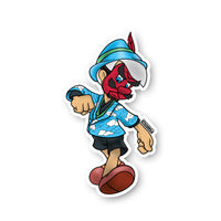 Pinocchidaki Sticker