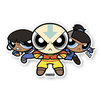 Power Puff Benders Sticker