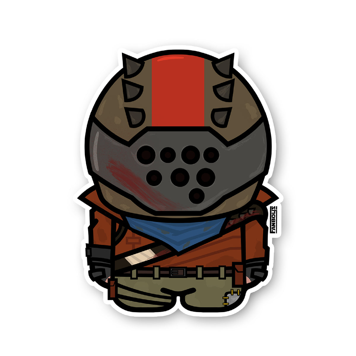 Rusty Buddy Sticker – Haks