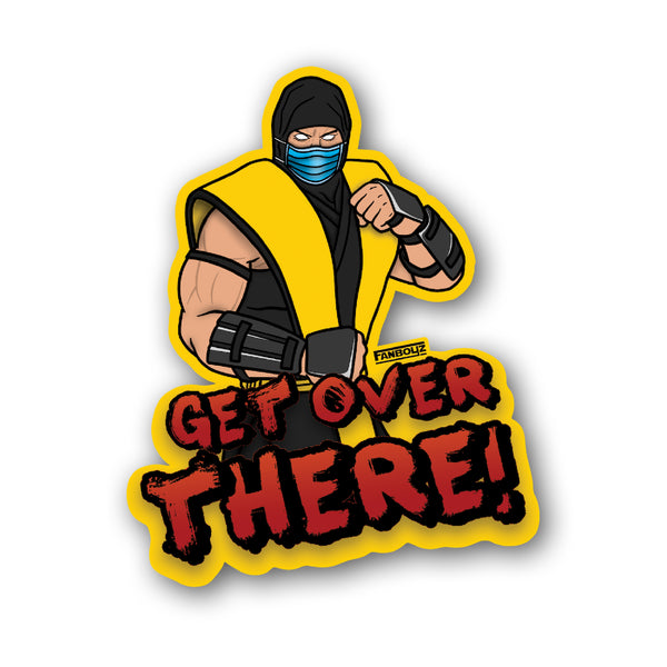 Social Distance Scorpion Sticker