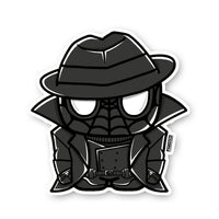 Spidey Buddy Noir Sticker