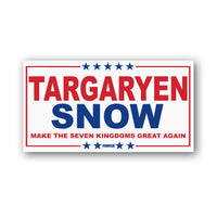 Targaryen Snow Sticker