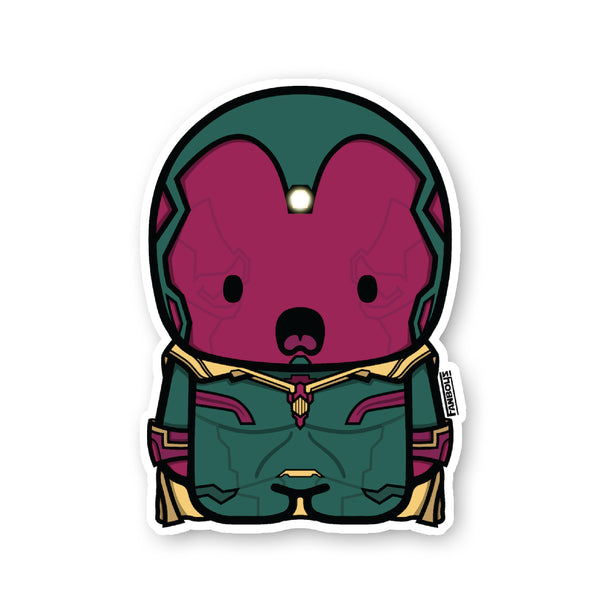 Super Android Buddy Sticker